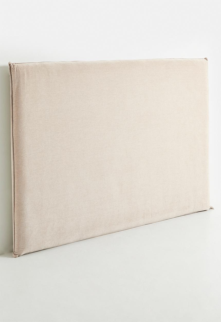 Sixth Floor - Sabie slip cover headboard - natural