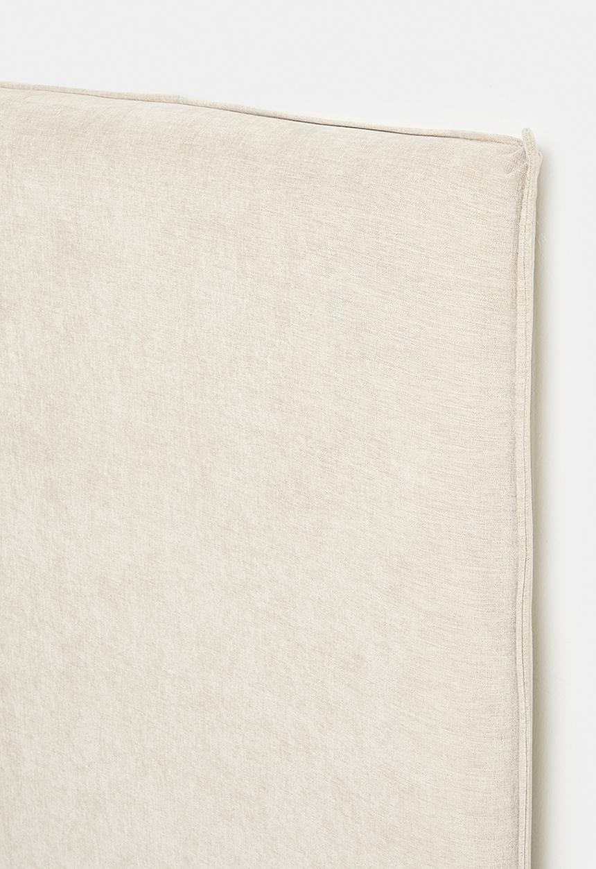 Sixth Floor - Sabie slip cover headboard - natural
