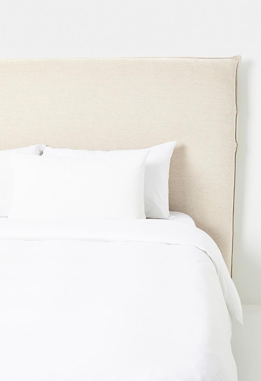 Sixth Floor - Sabie slip cover headboard - natural