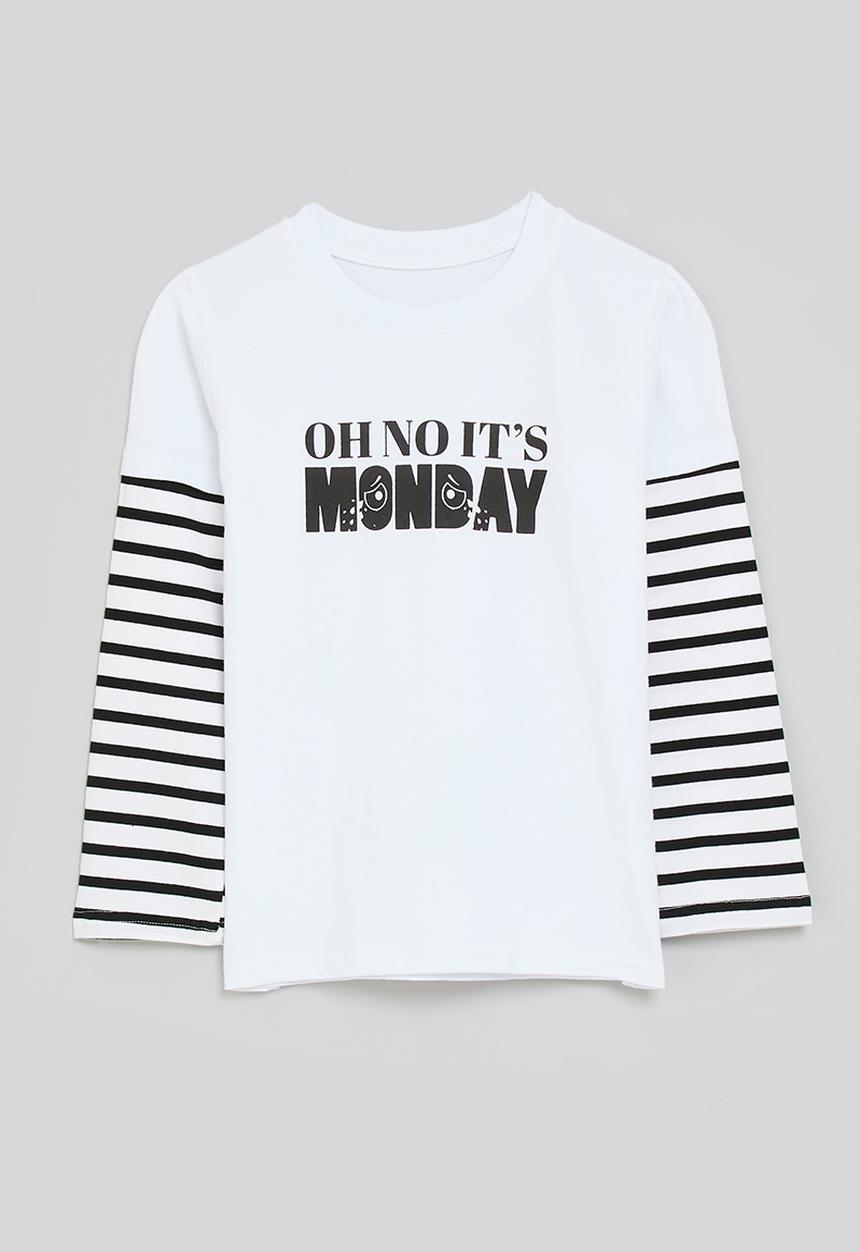 Pop Candy - Twofer t-shirt - white & black