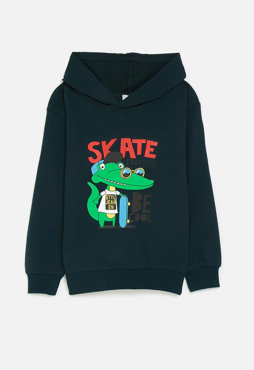 Pop Candy - Skater croc hoodie - black