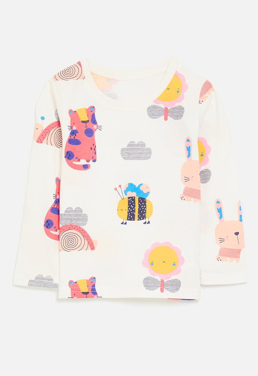 Pop Candy - All-over print sweater - white/multi