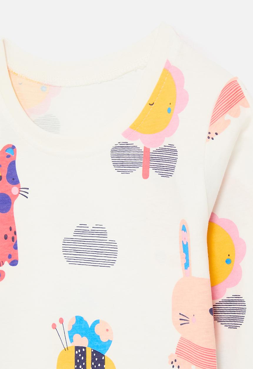 Pop Candy - All-over print sweater - white/multi