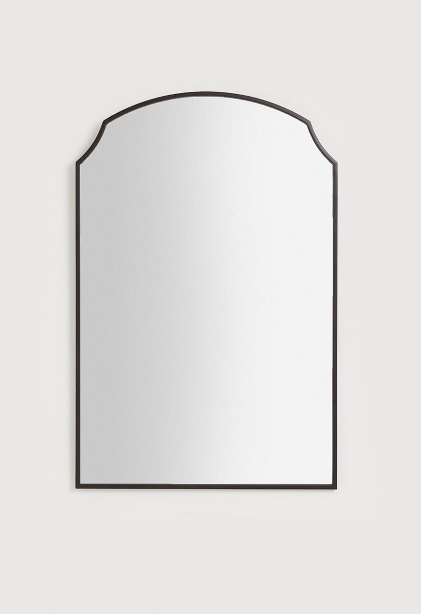 Sixth Floor - Rona Metal Frame Mirror - Black