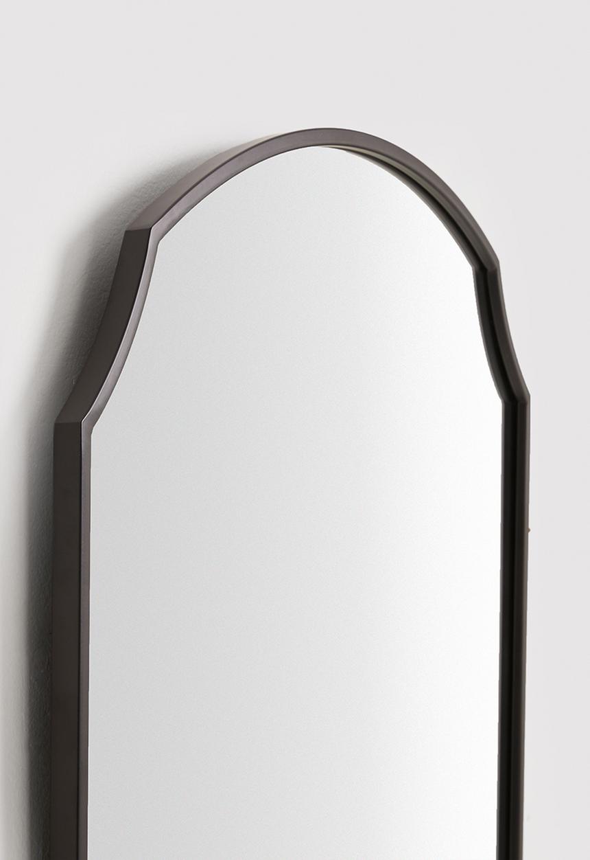 Sixth Floor - Rona Metal Frame Mirror - Black
