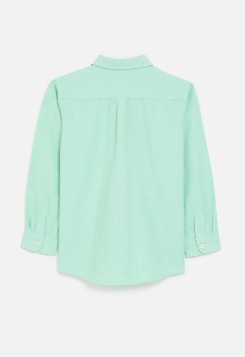 Pop Candy - Dino placement print shirt - light aqua
