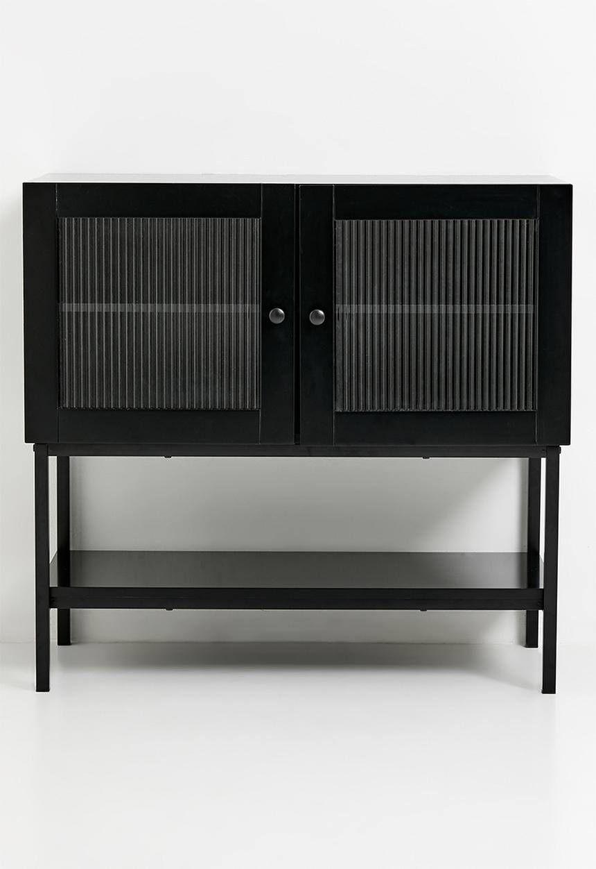 Sixth Floor - Vena 2 door cabinet - black