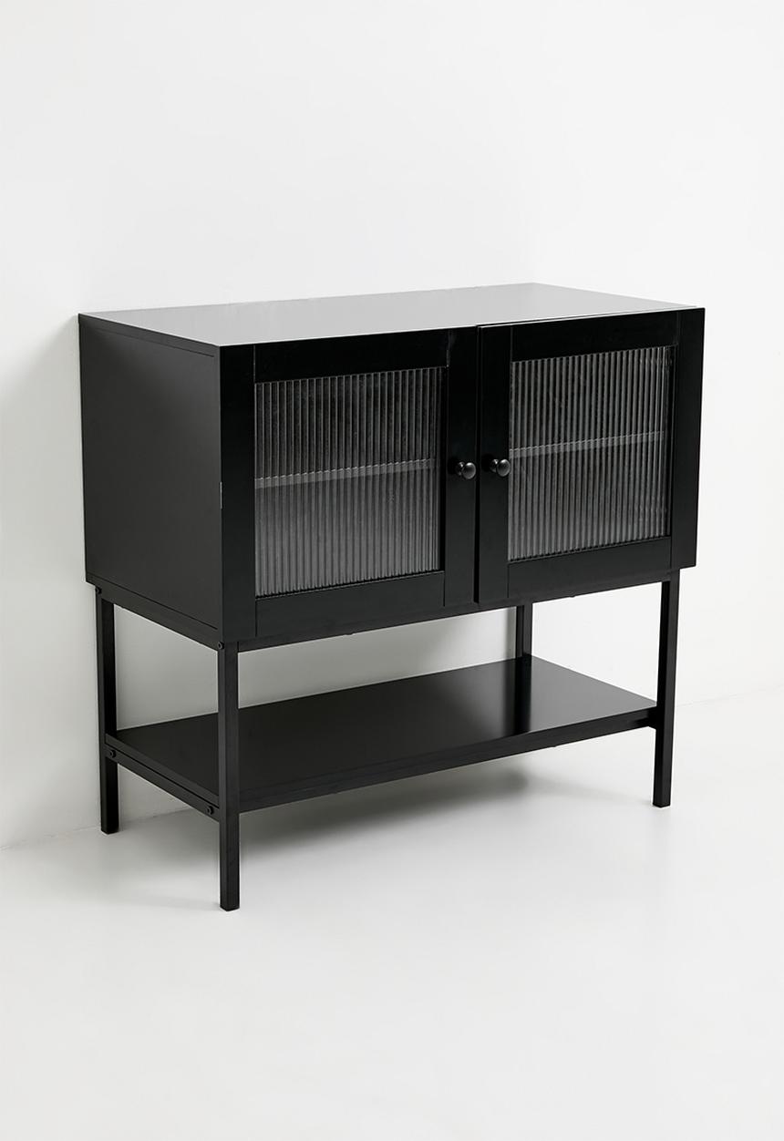 Sixth Floor - Vena 2 door cabinet - black