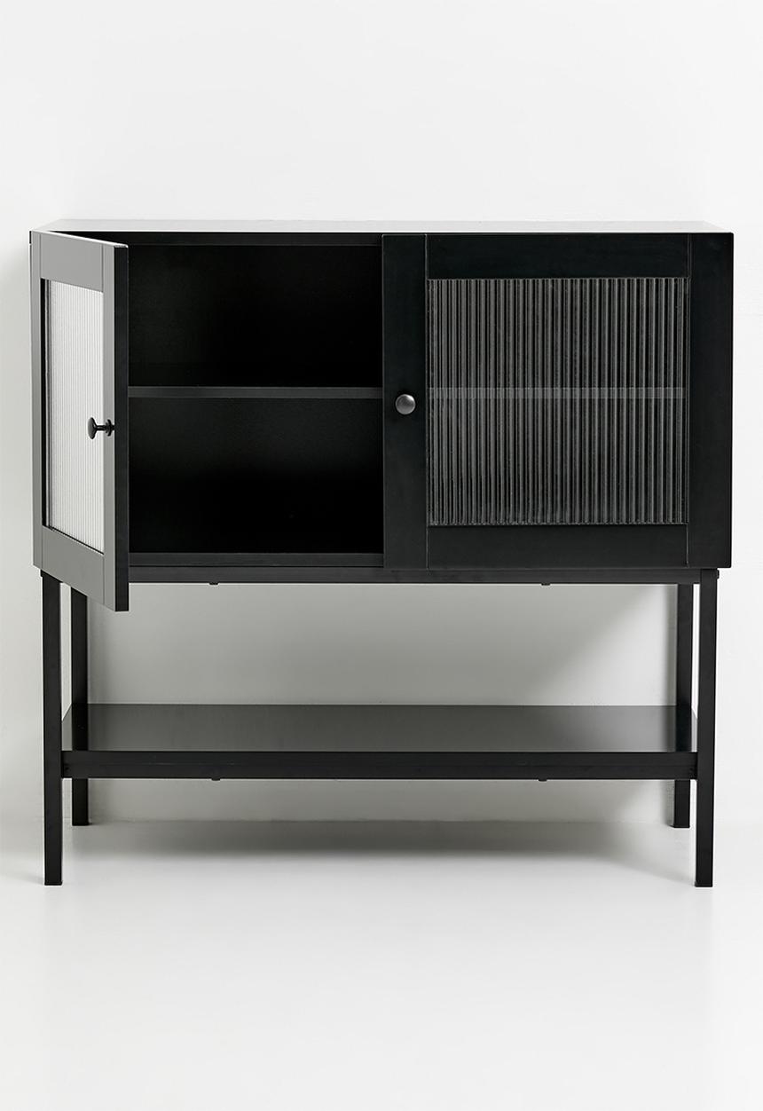 Sixth Floor - Vena 2 door cabinet - black