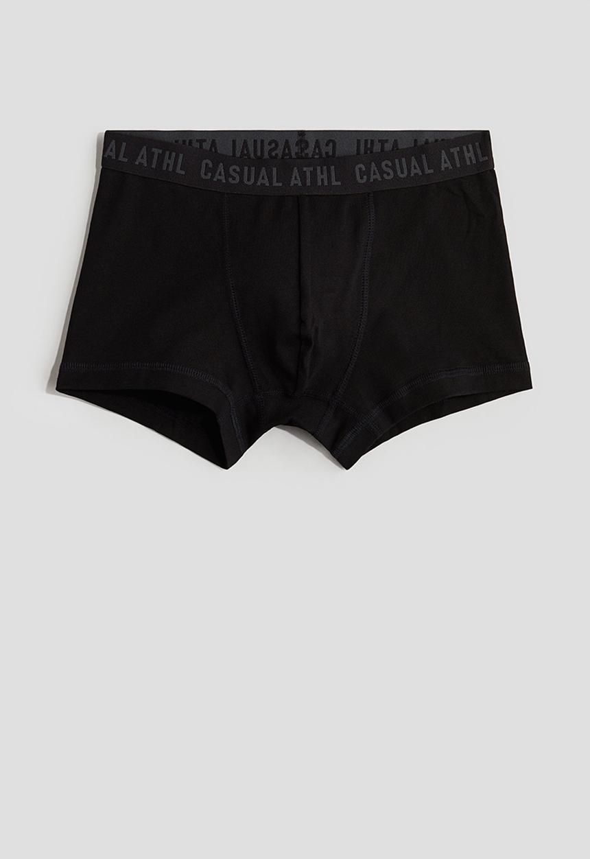 H&M - 5-Pack trunks - black & grey marl 