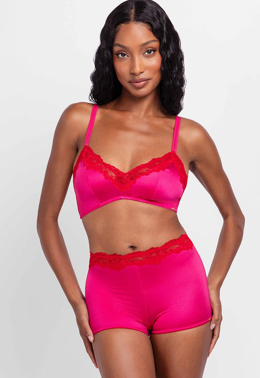 DORINA - Origins-shiny micro boyshorts - pink