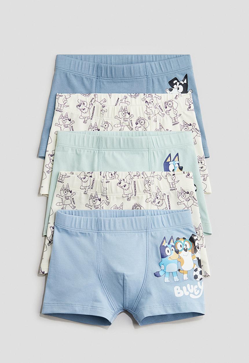 5-pack trunks - blue/bluey - 1133006032