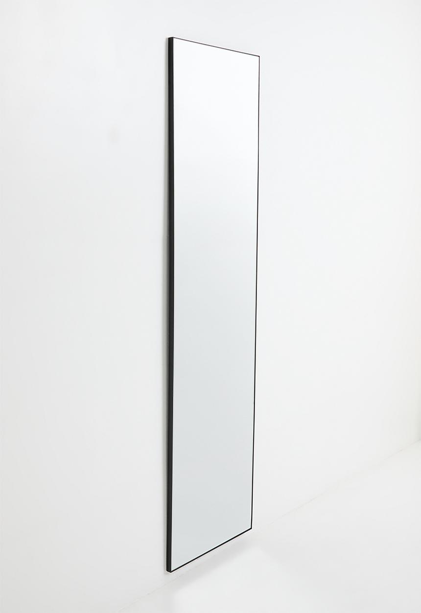 Sixth Floor - Full Length Rectangle Mirror - Black