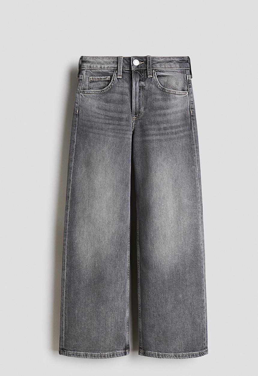 H&M - Wide leg jeans - denim grey