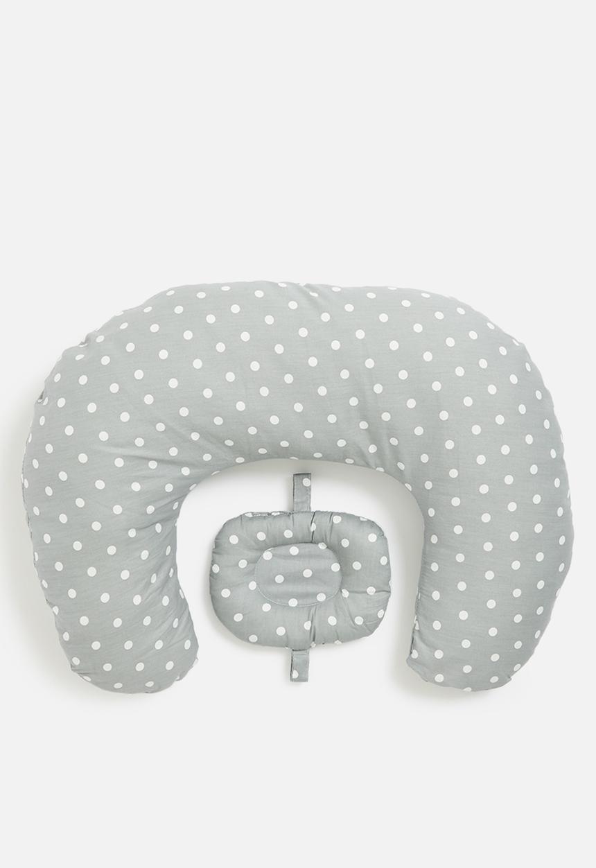 Pop Candy - Nursing pillow - grey/polka dots