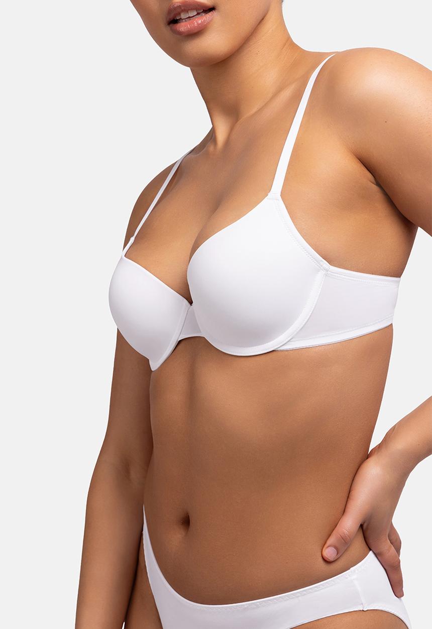 DORINA - Light padded demi - white