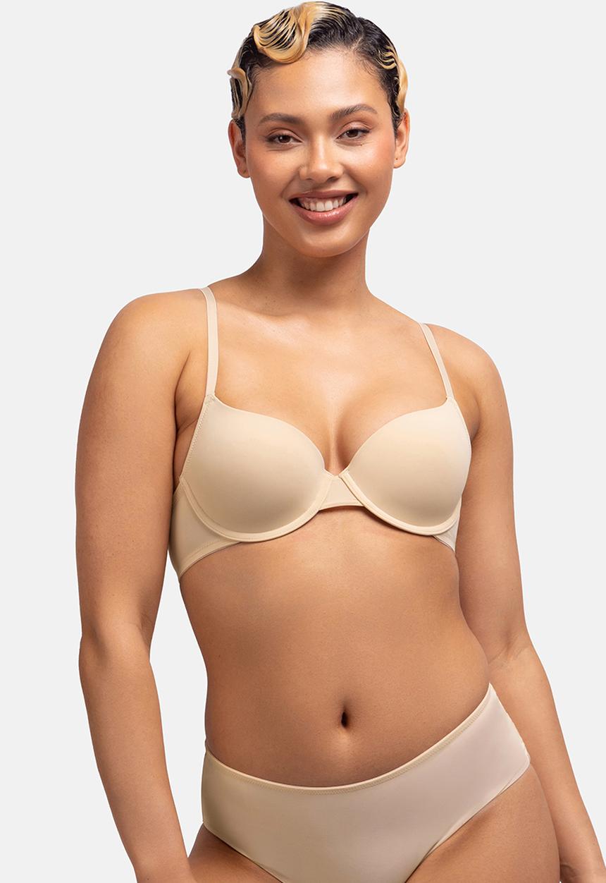 DORINA - Light padded demi - beige
