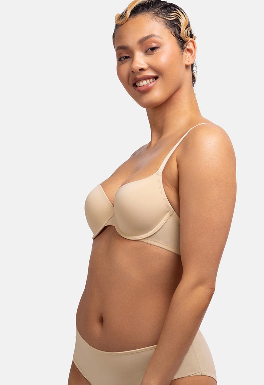 DORINA - Light padded demi - beige