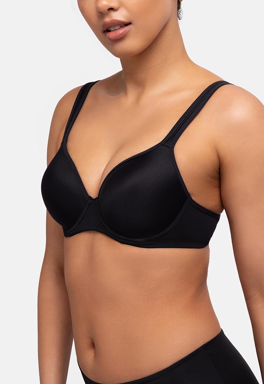 DORINA - Light padded demi - black