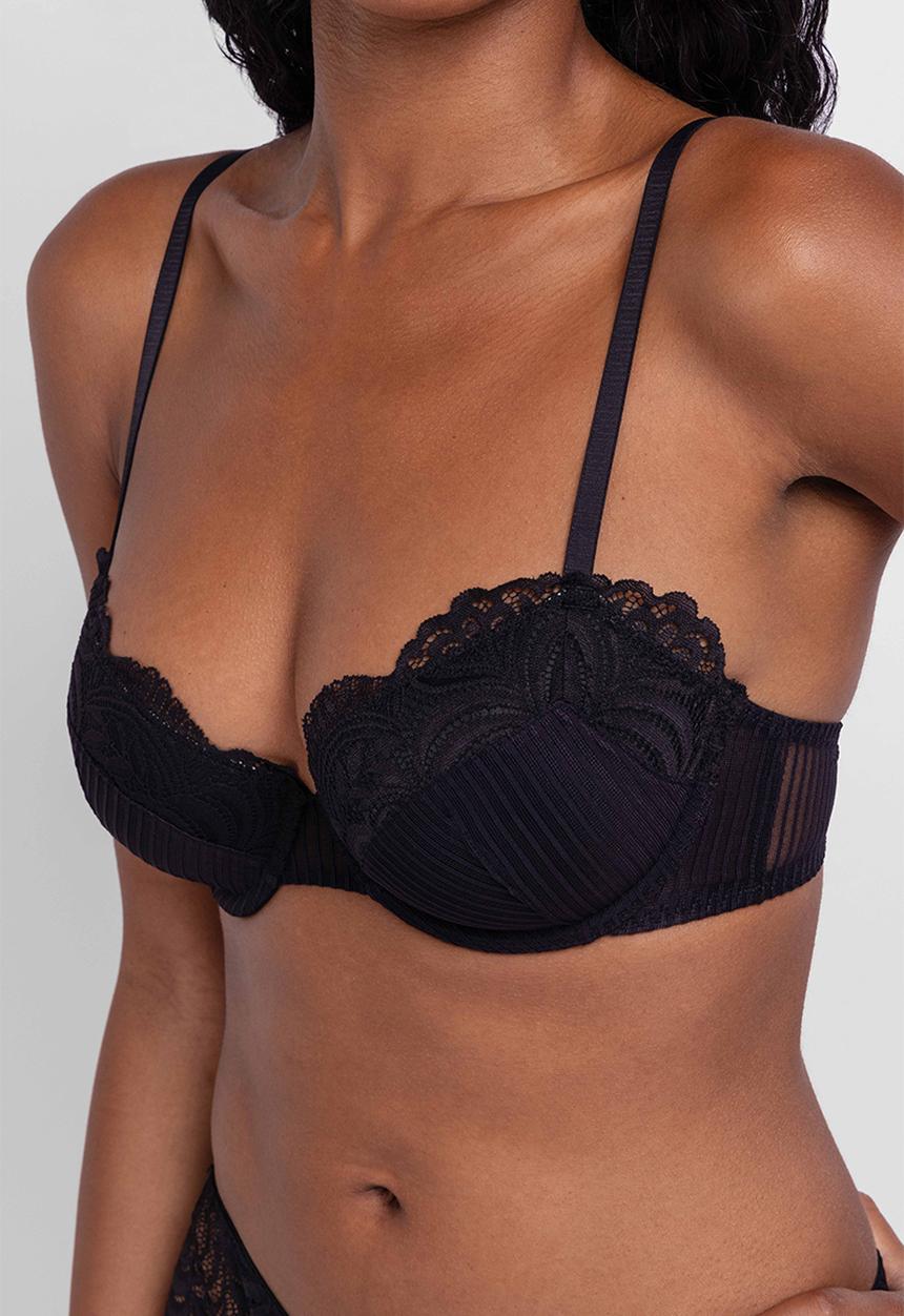 DORINA - Emersyn 2 pack demi - black & ivory
