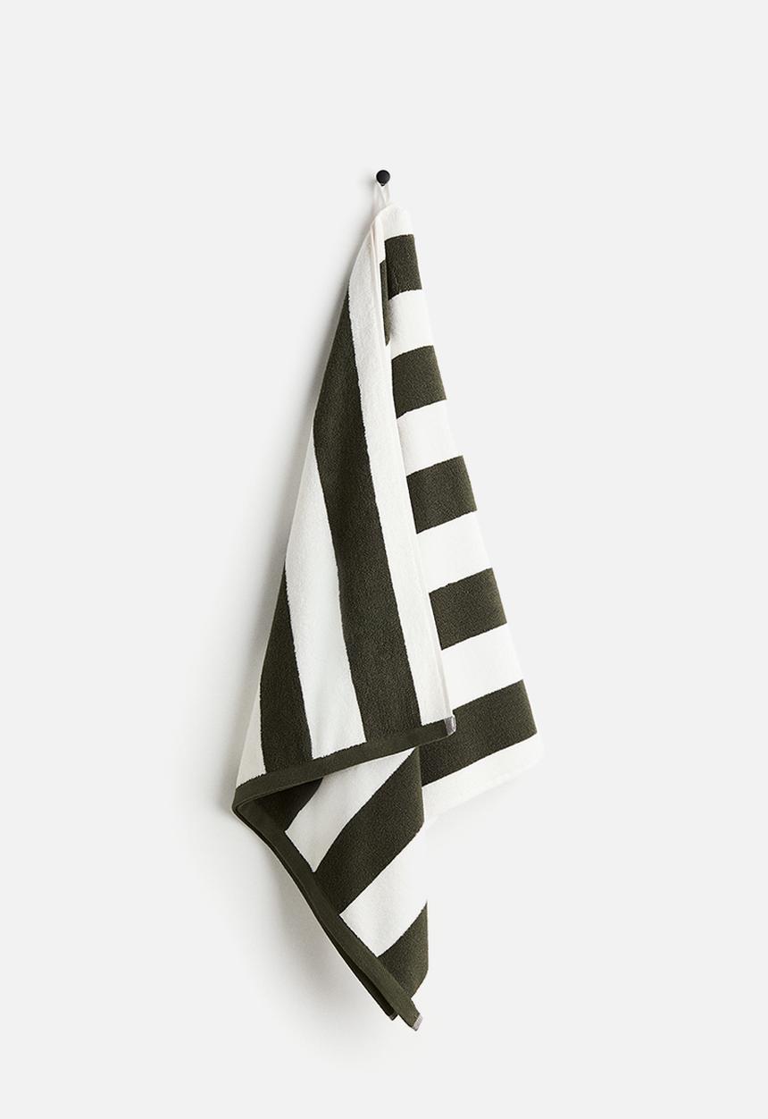 H&M - Bath towel - green,multi