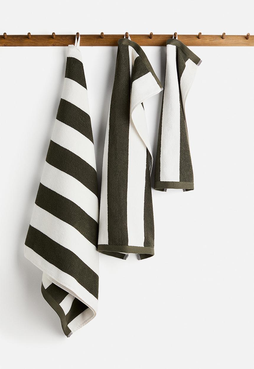 H&M - Bath towel - green,multi