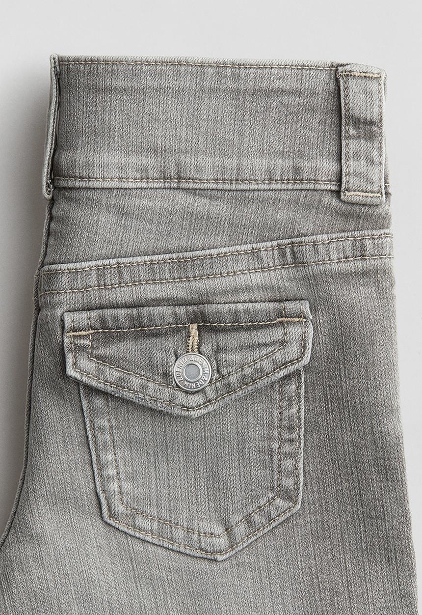 H&M - Bootcut leg low jeans - grey