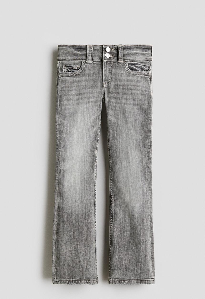 H&M - Bootcut leg low jeans - grey