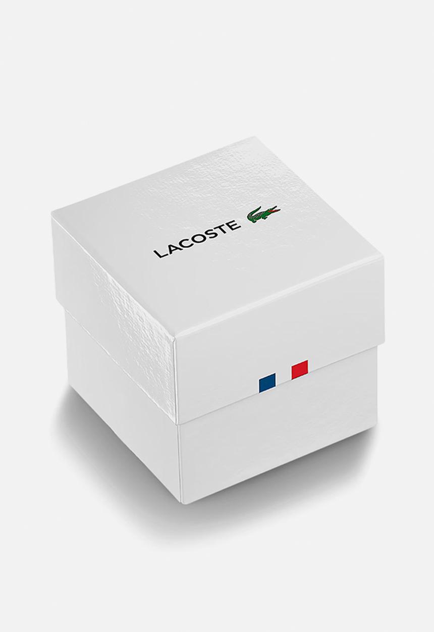 Lacoste - 42mm Boston green dial ss bracelet - silver
