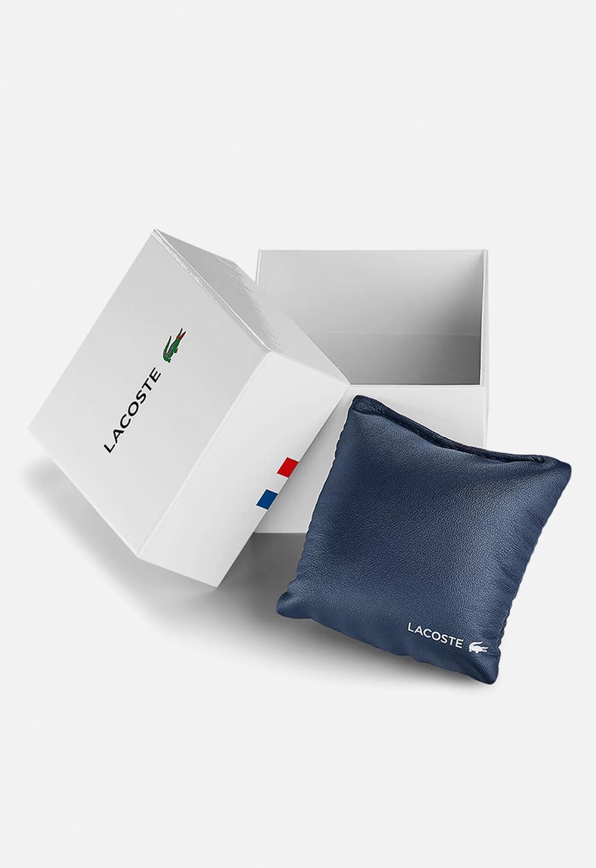 Lacoste - 42mm Boston green dial ss bracelet - silver