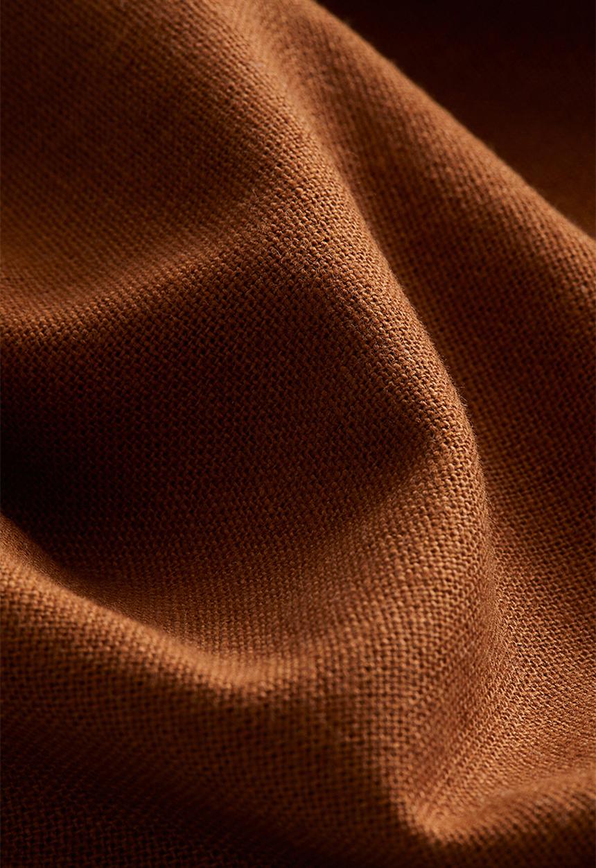 H&M - Linen-blend cushion cover - brown