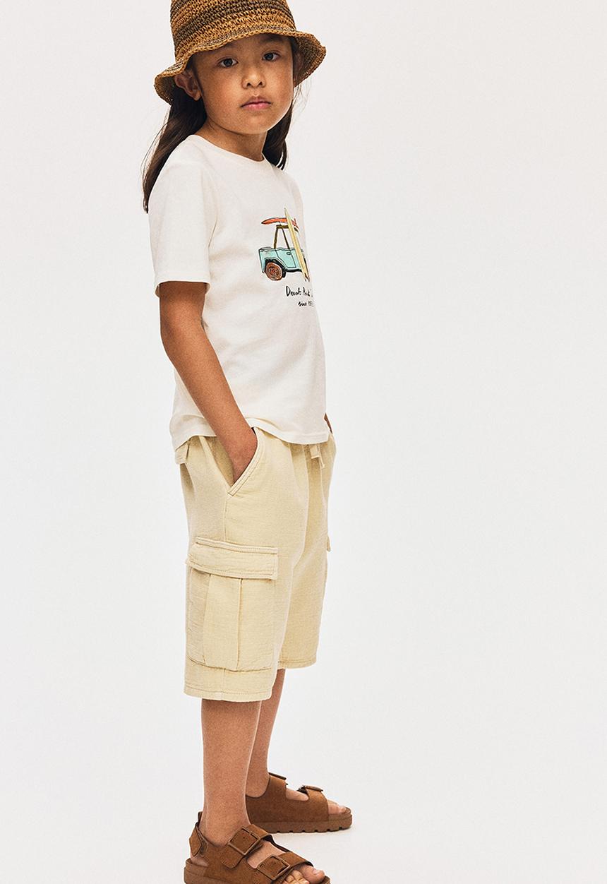 H&M - Cargo shorts - beige