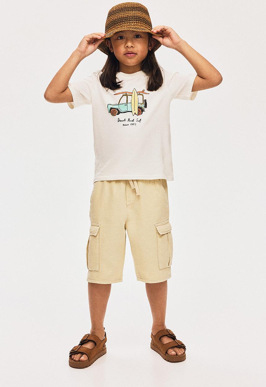 H&M - Cargo shorts - beige