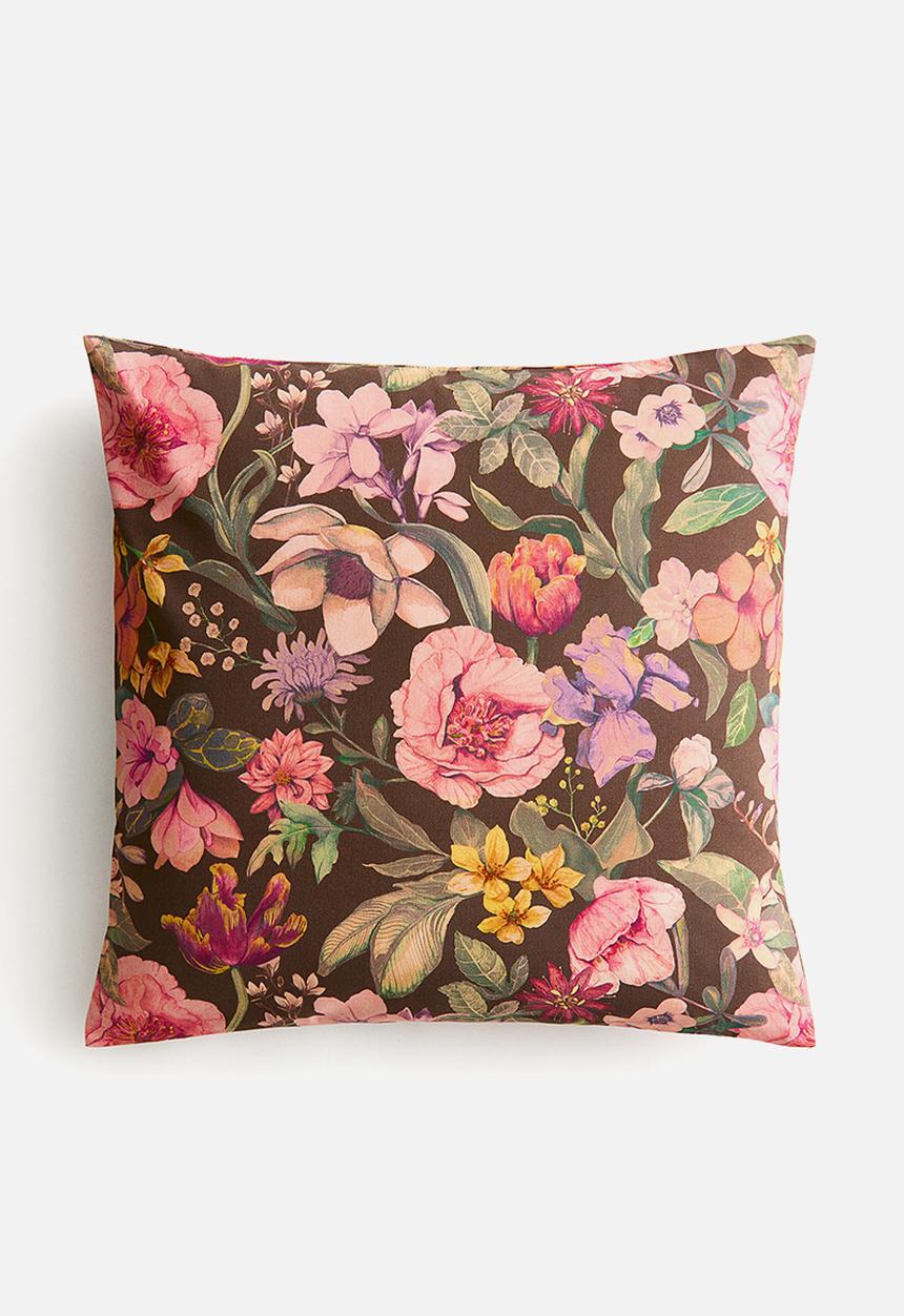 H&M - Patterned cushion cover -  multicolour/floral 