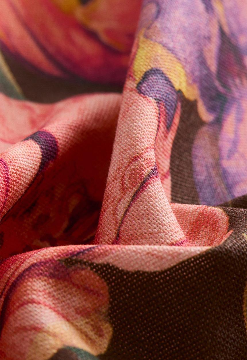 H&M - Patterned cushion cover -  multicolour/floral 