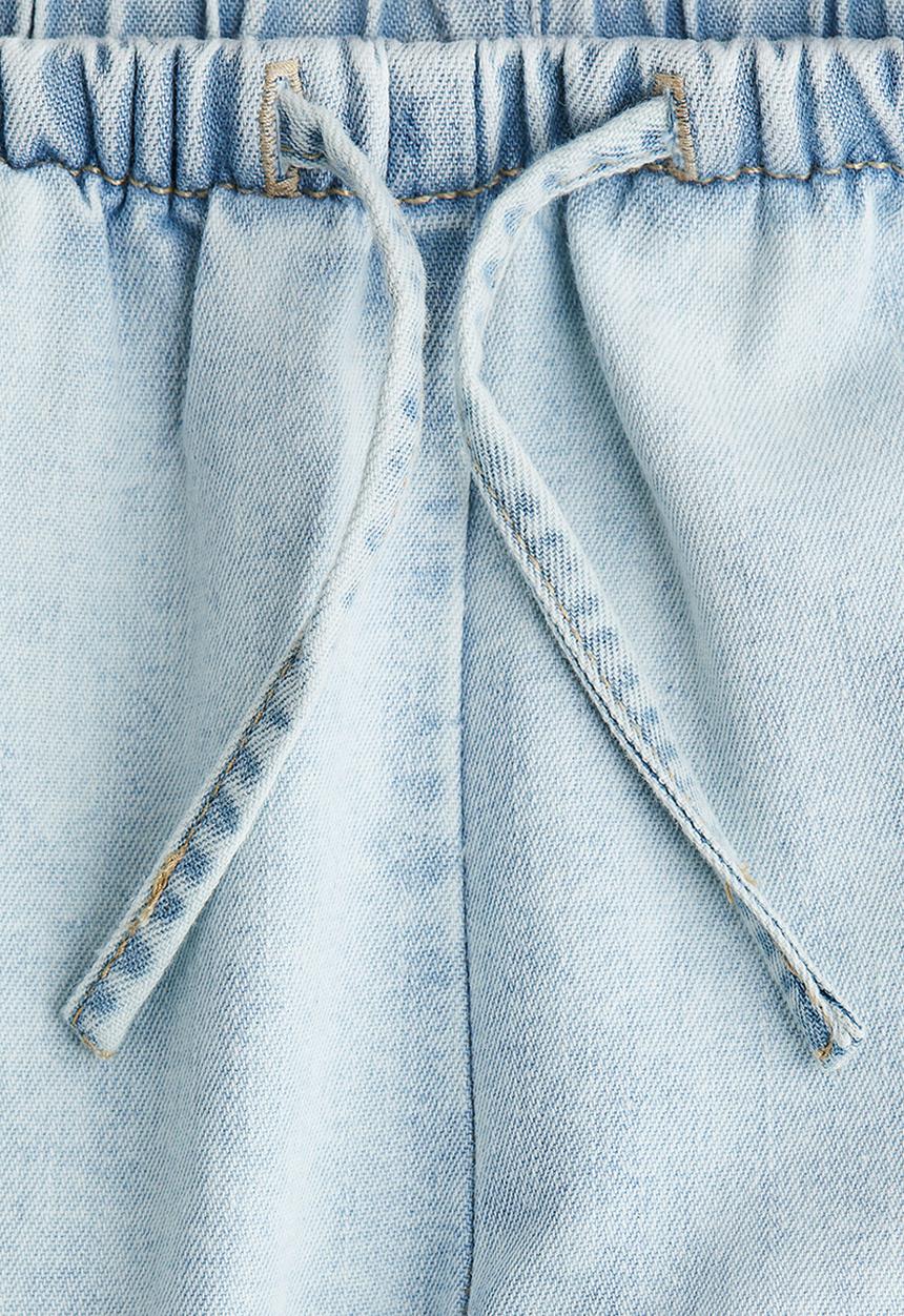 H&M - Wide leg jeans - light denim blue