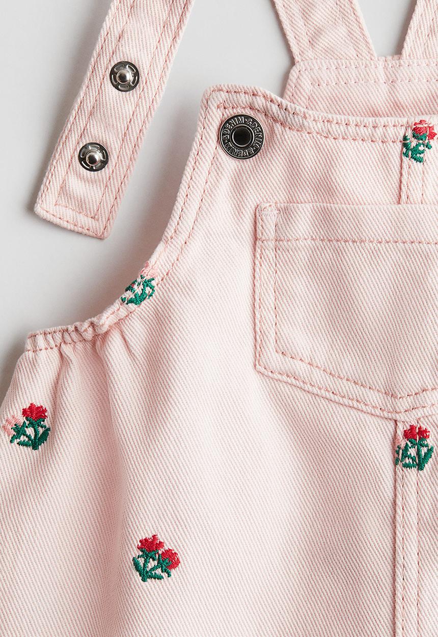 H&M - 2-Piece cotton set - light pink floral