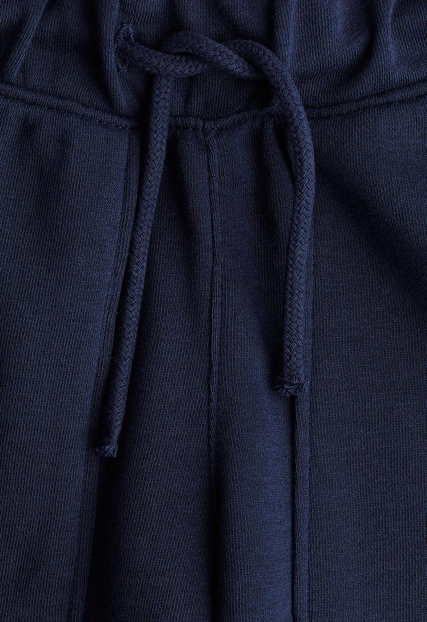H&M - Sweatshirt shorts - navy blue