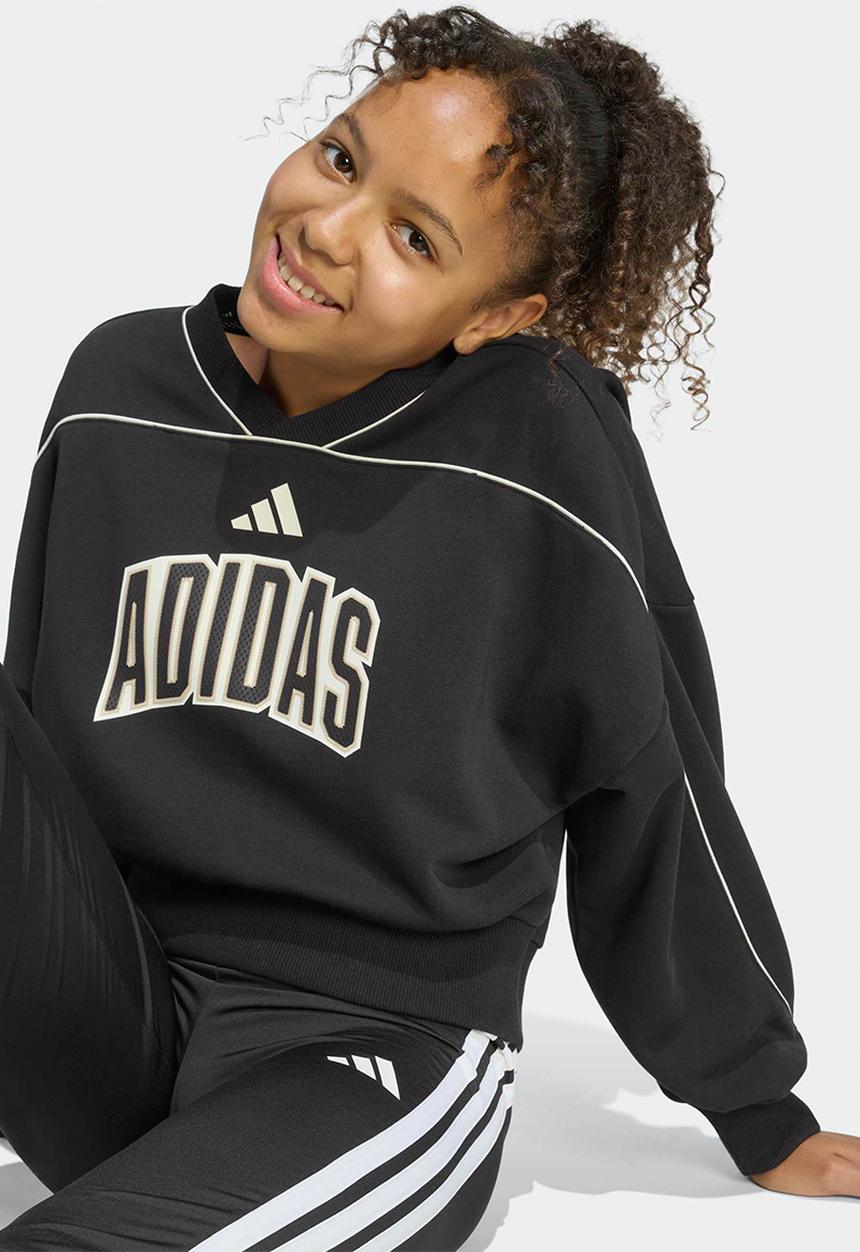 adidas Performance - Jg Std Sweater - Black/Off White