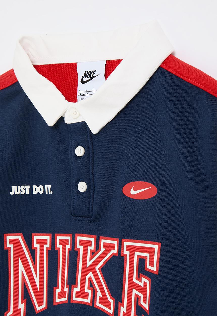 Nike - Nike game day essentials french terry top - midnight navy