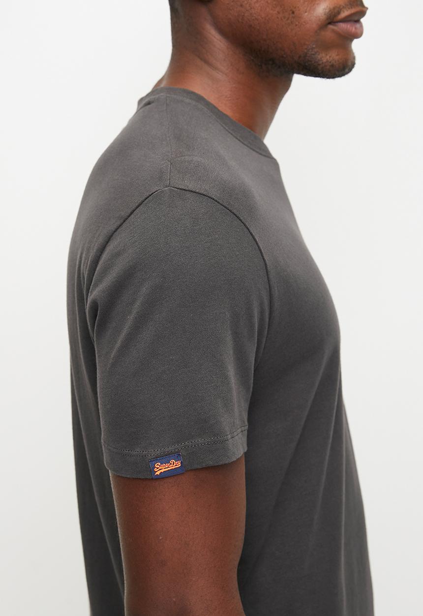 Superdry. - Essential logo emb tee - Q29 - grey