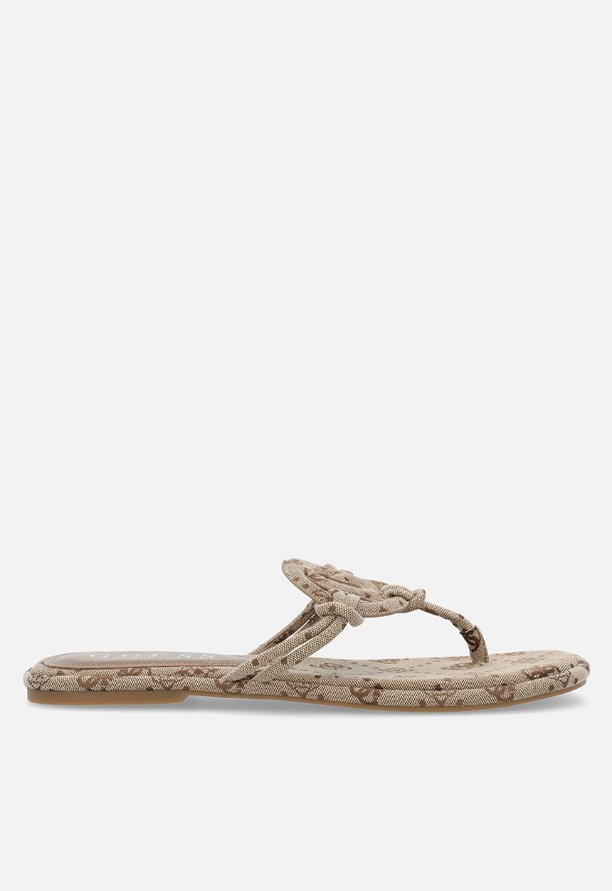 GUESS - Jacquard t-bar - brown