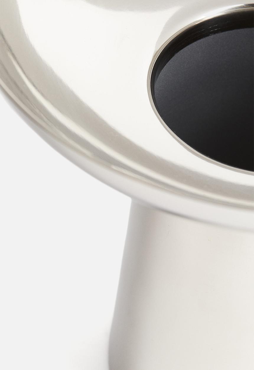 H&M - Large metal vase - silver