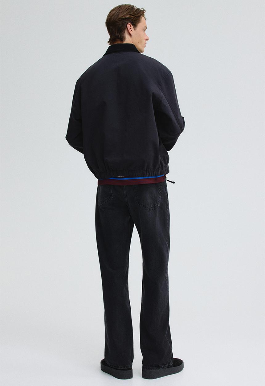H&M - Loose straight jeans - denim black