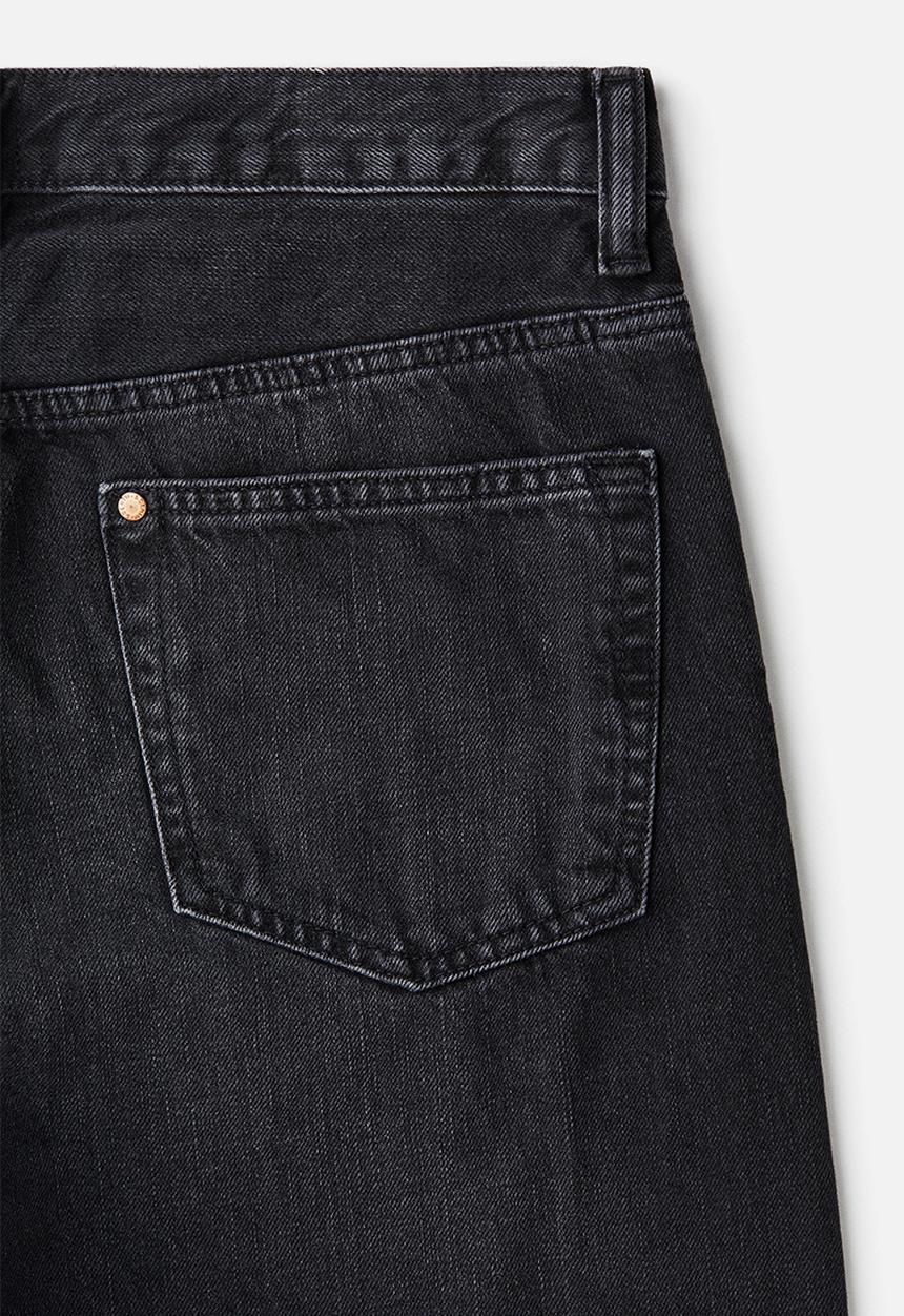 H&M - Loose straight jeans - denim black