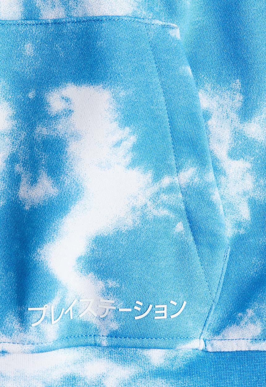 H&M - Printed hoodie - blue playstation