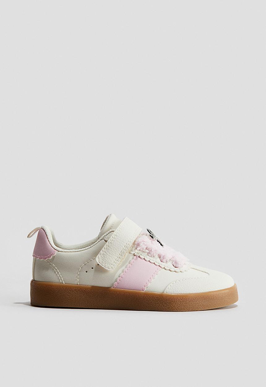 H&M - Trainers - white & light pink bow