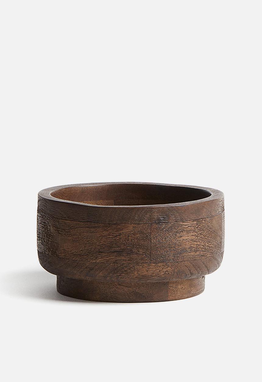 H&M - Mango wood bowl - brown