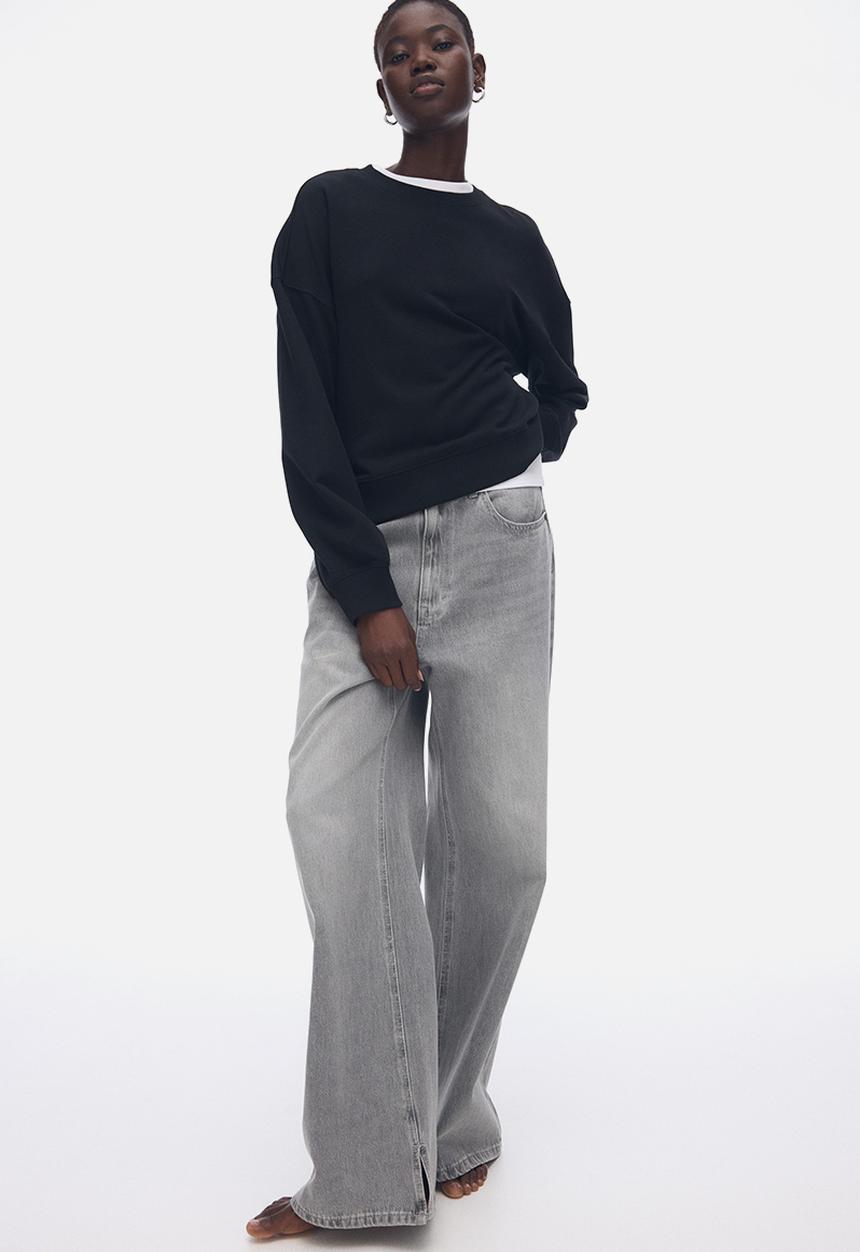 H&M - Sweatshirt - black