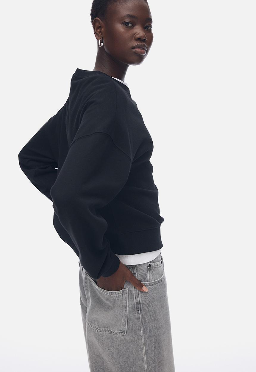 H&M - Sweatshirt - black